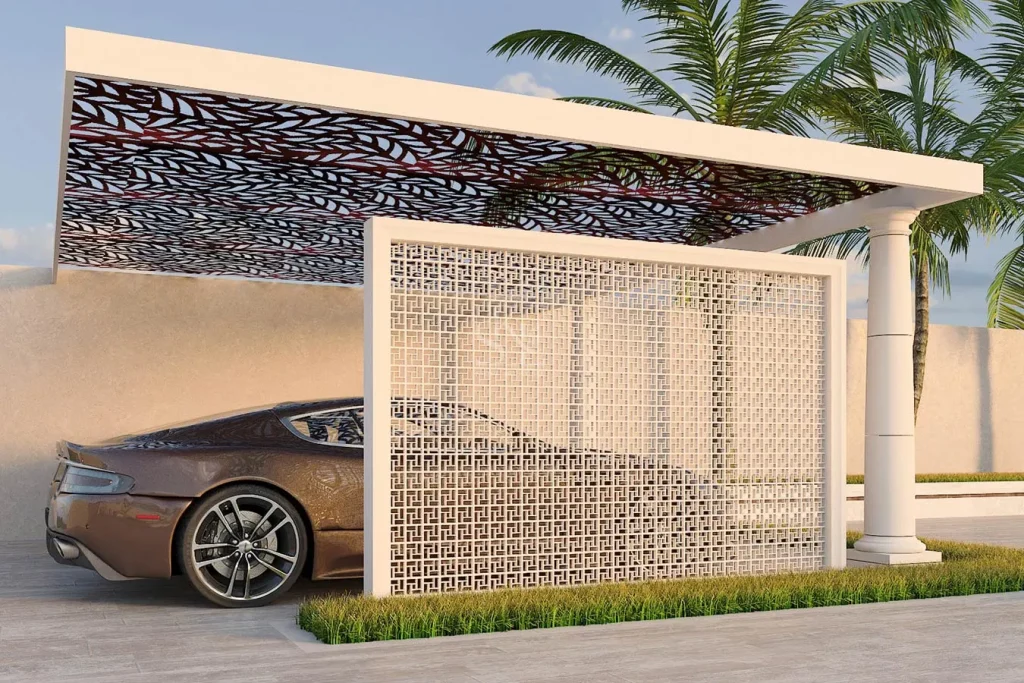 Mashrabiya Wall Design