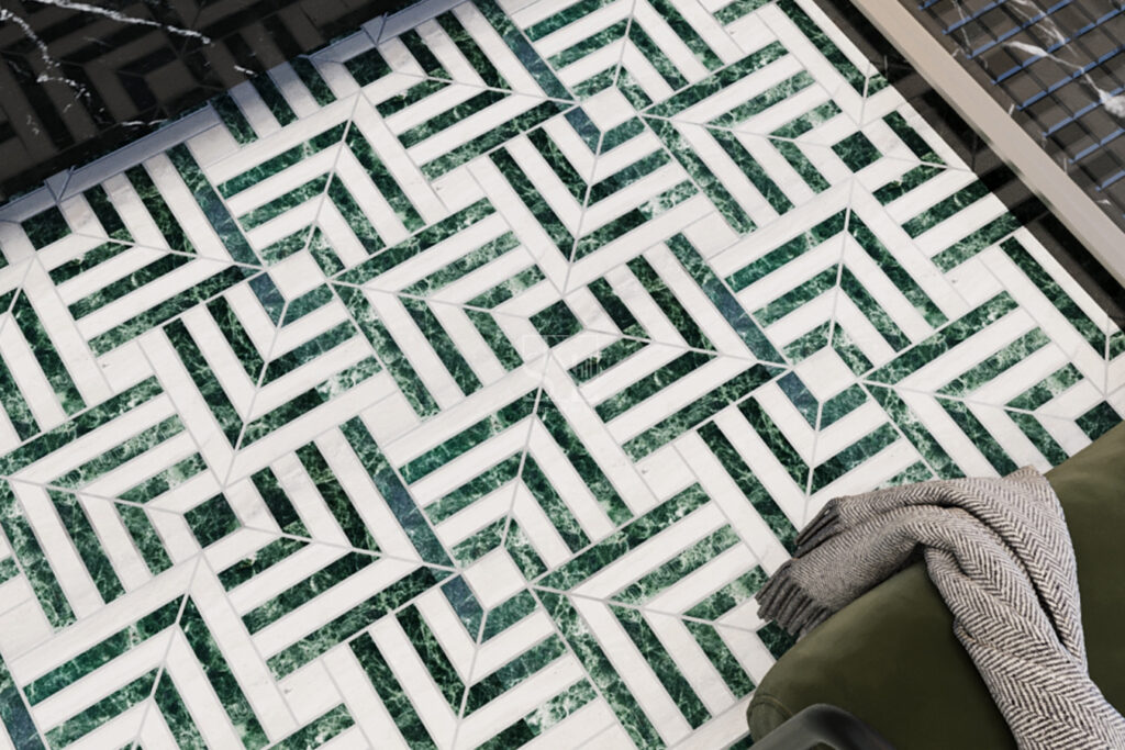 Maze Mosaic Flooring