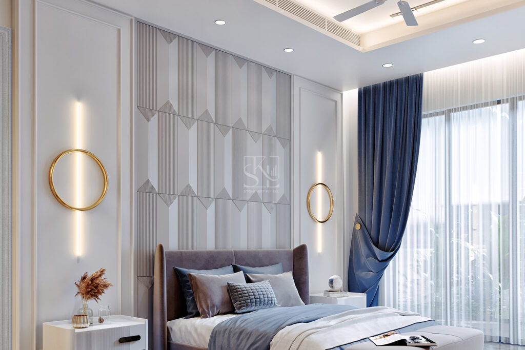 Fluting Pattern Wall