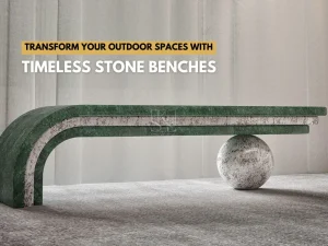 Natural Stone Benches