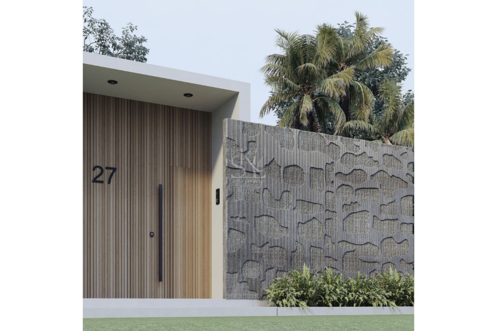 Semi-Chiselled Wall Design