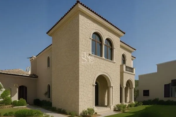 Modern house featuring a stone wall, designed by Crazy Cladding from Stone Art by SKL.