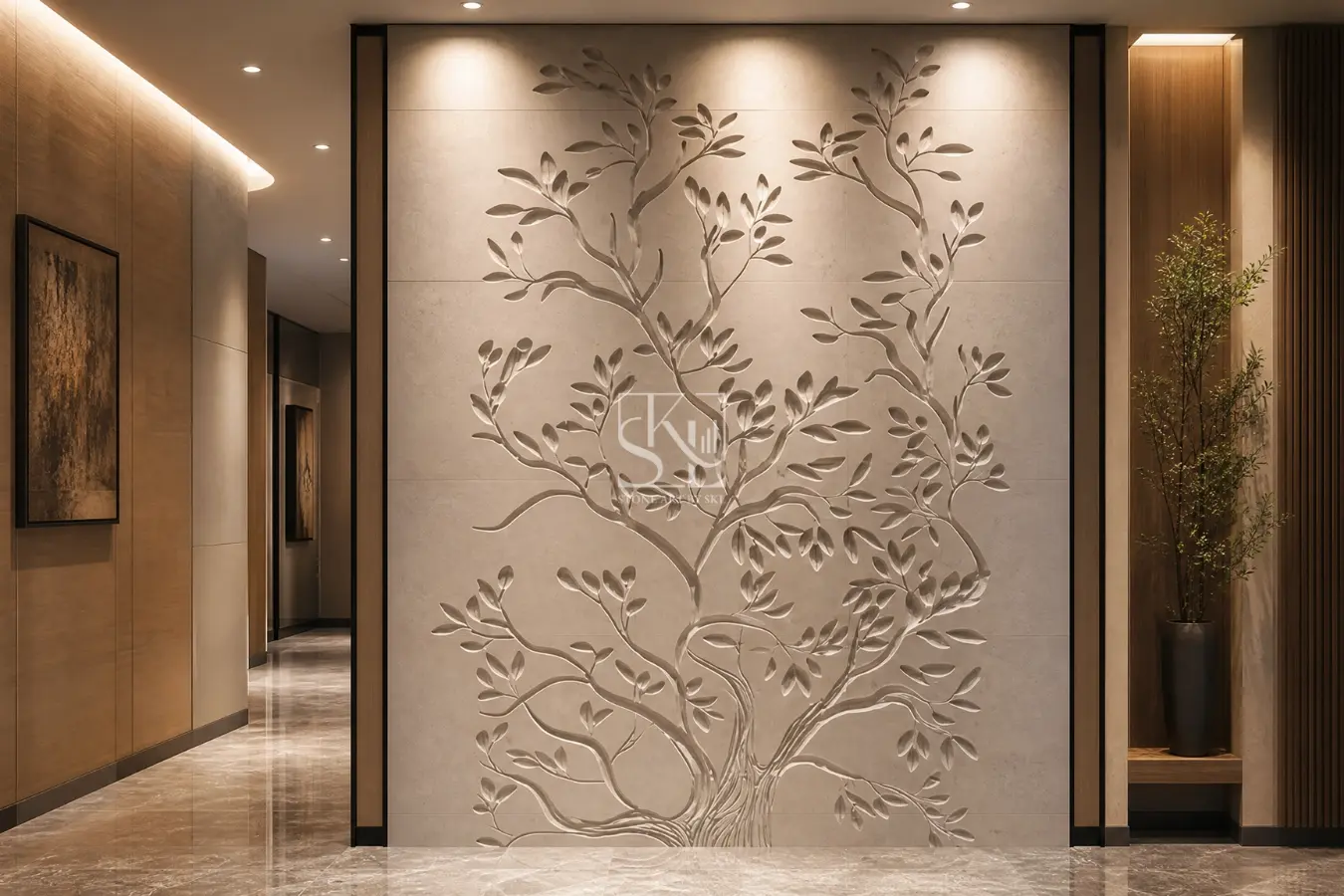 Tree Inspired Cladding Buy Premium Embossed Tree of Life Design Wall Cladding