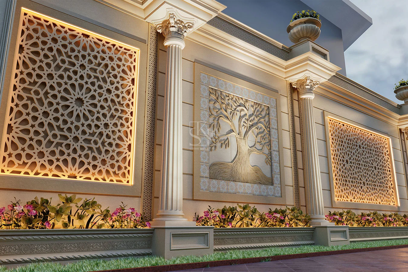 Boundary Wall Concept 2