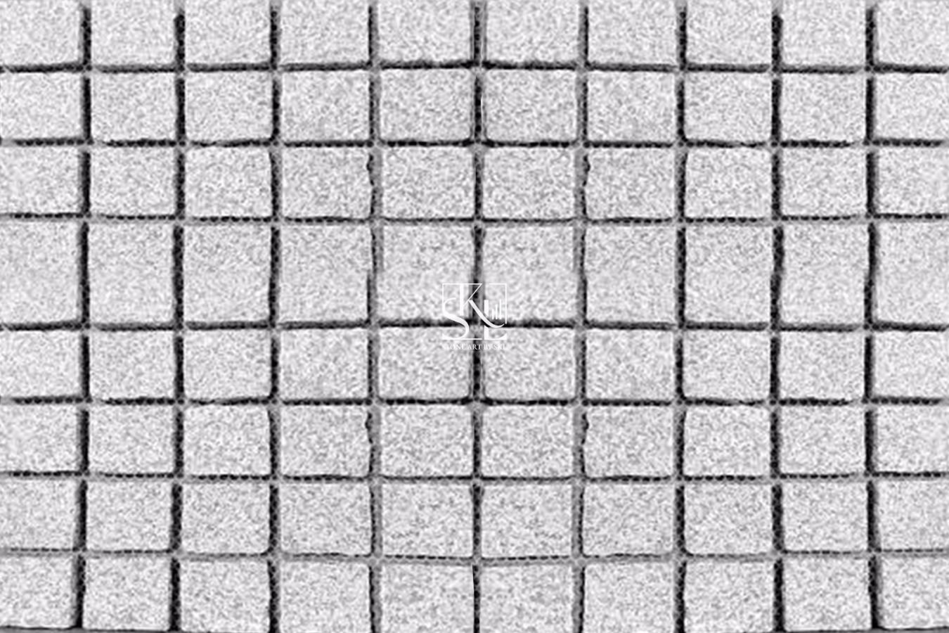 White Cobblestone Pavers