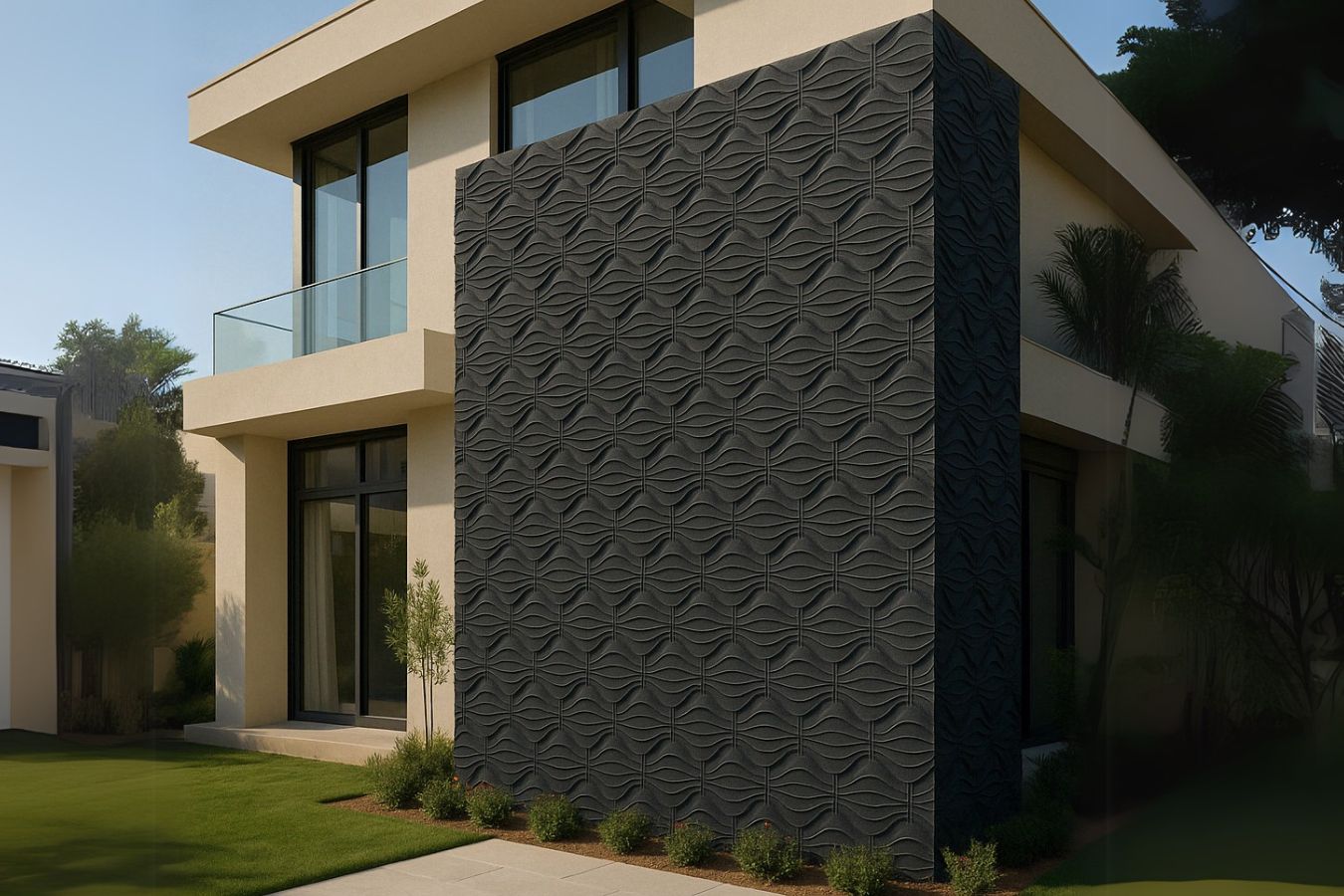 Ripple Wave Wall Design