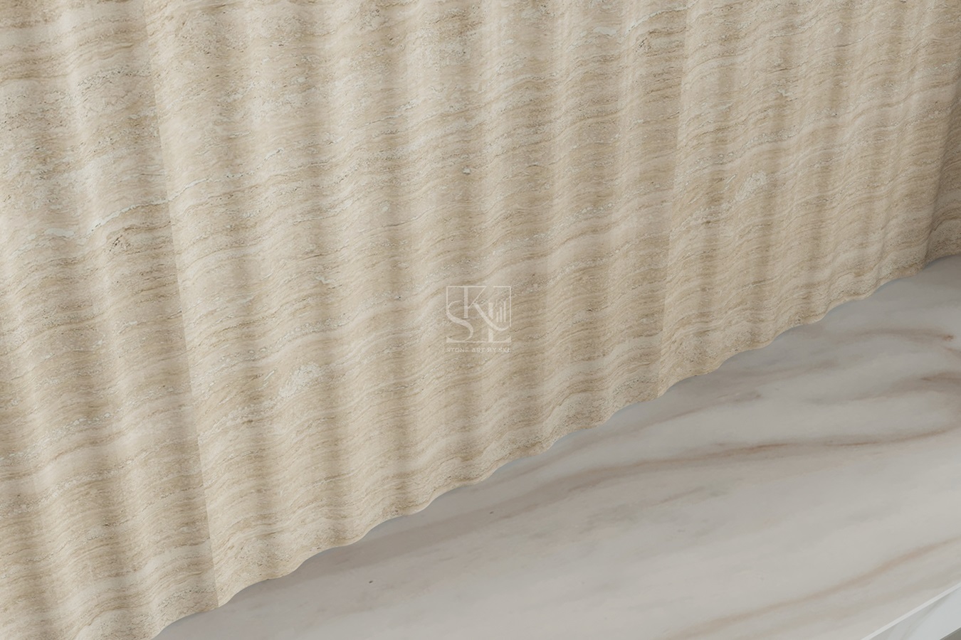 Concave Fluting Design 03 