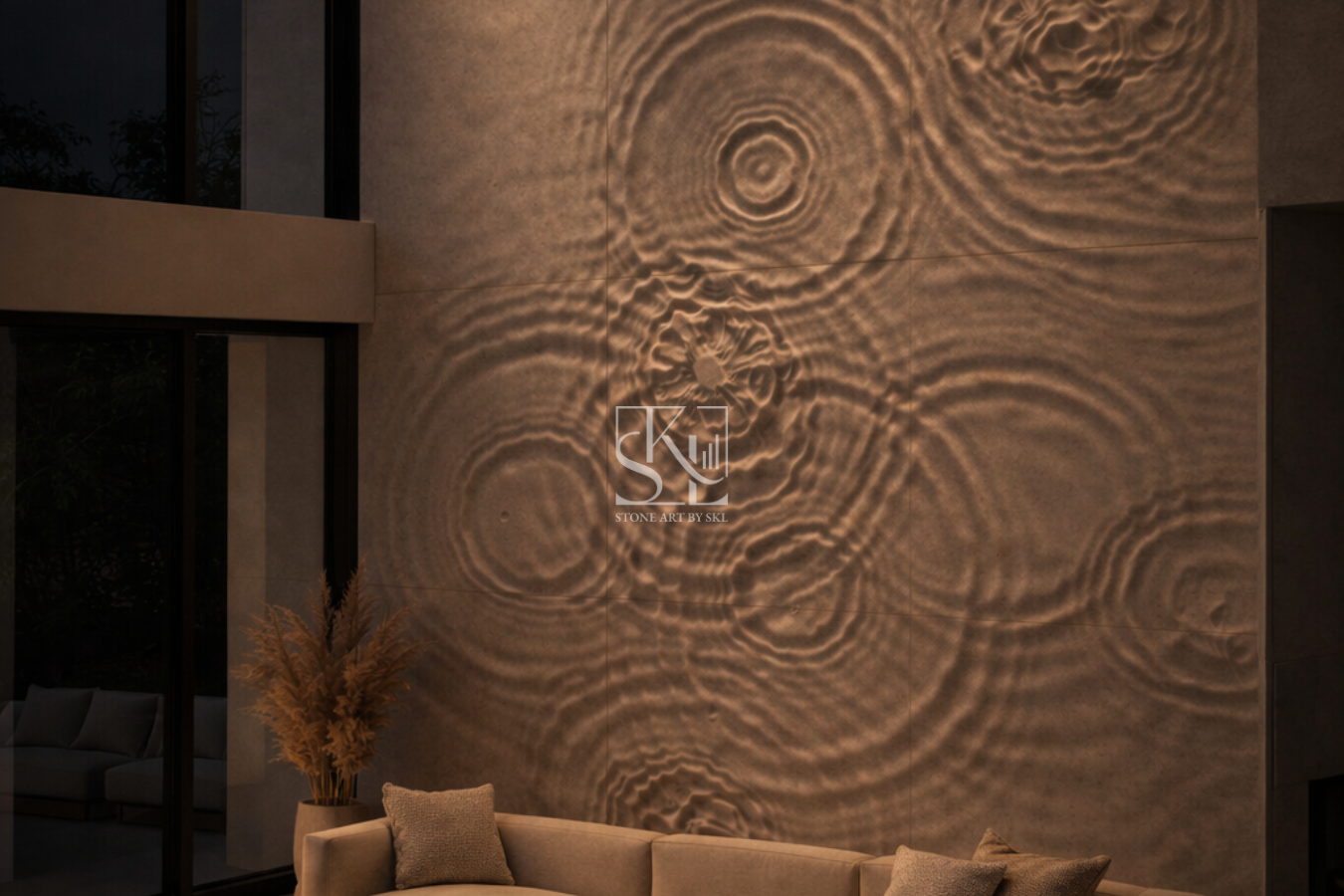 Buy the Premium Ripple Stone Design - Stone Art By SKL